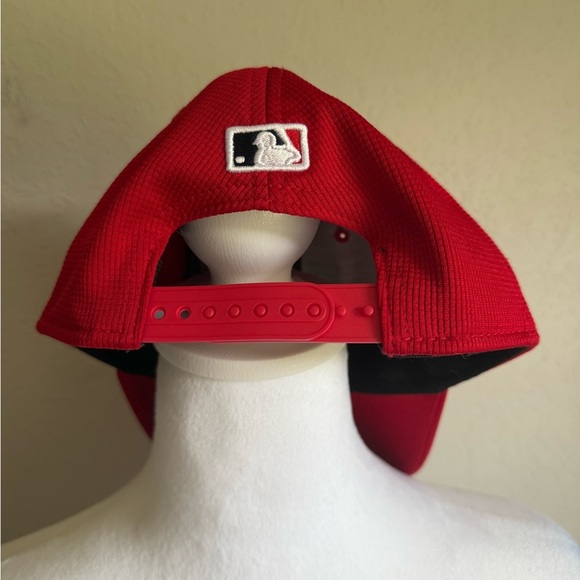 Men’s OSFM Red St.  Louis Cardinals New Era SnapBack Hat - Picture 3 of 6